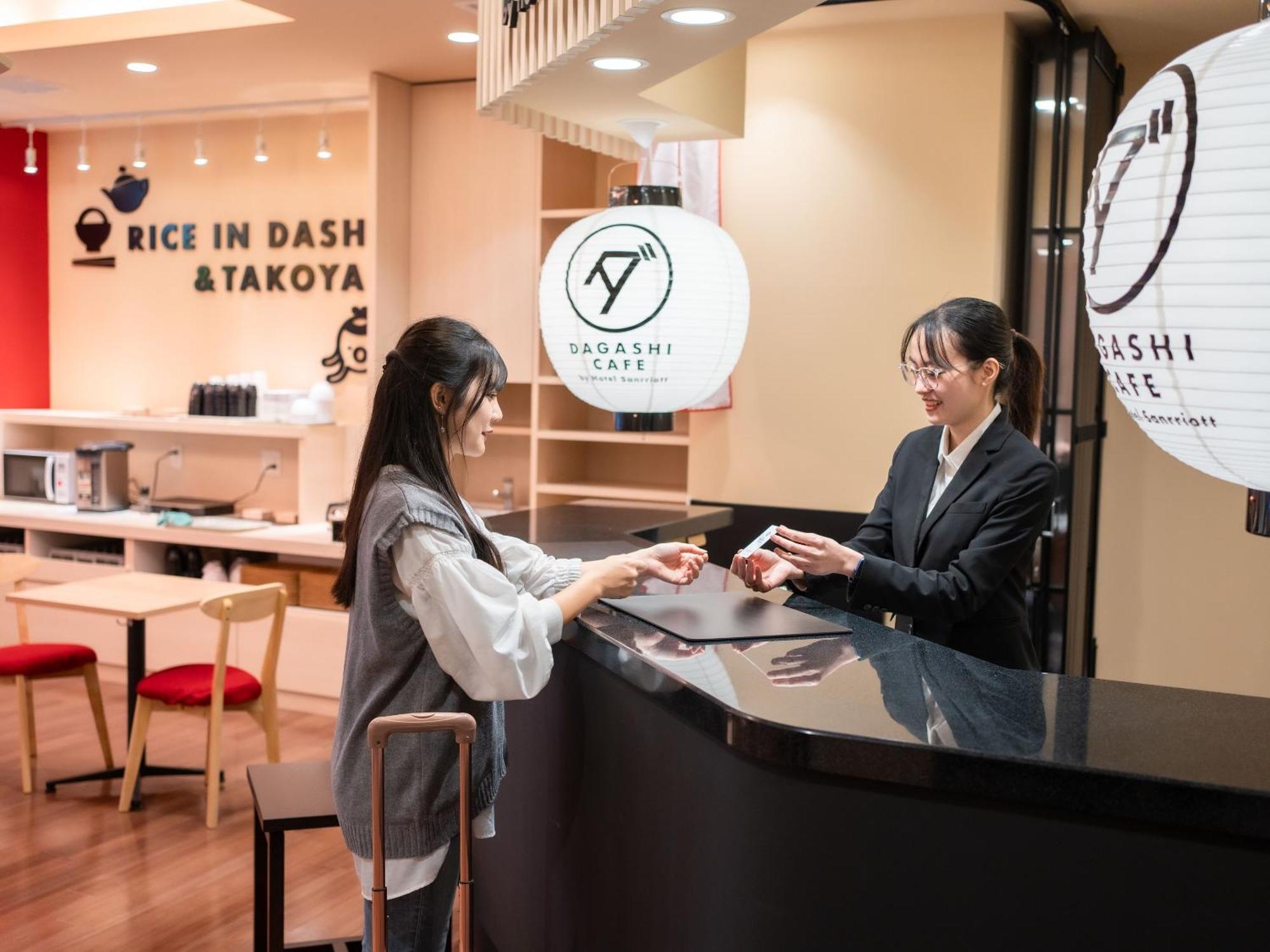 Hotel Sanrriott Shinsaibashi Osaka Buitenkant foto