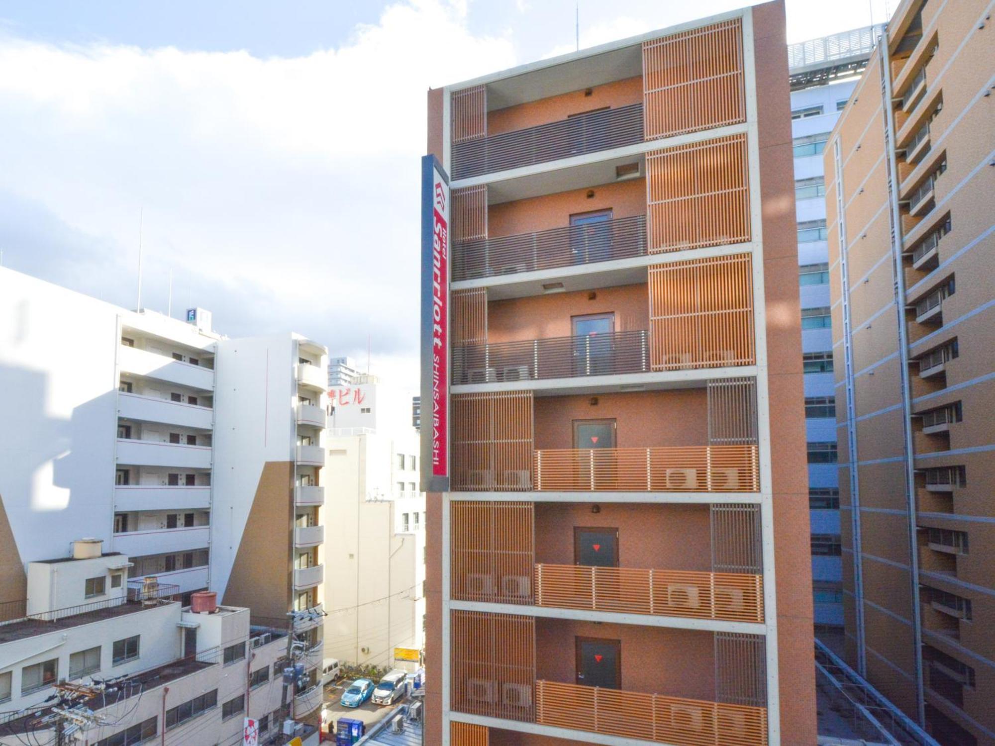Hotel Sanrriott Shinsaibashi Osaka Buitenkant foto